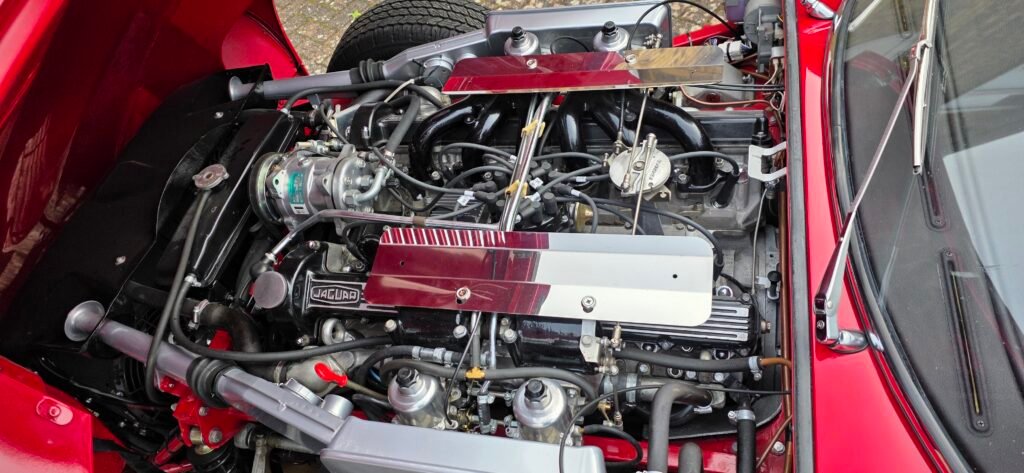 E type Jag V12 engine being Crypton tuned.
